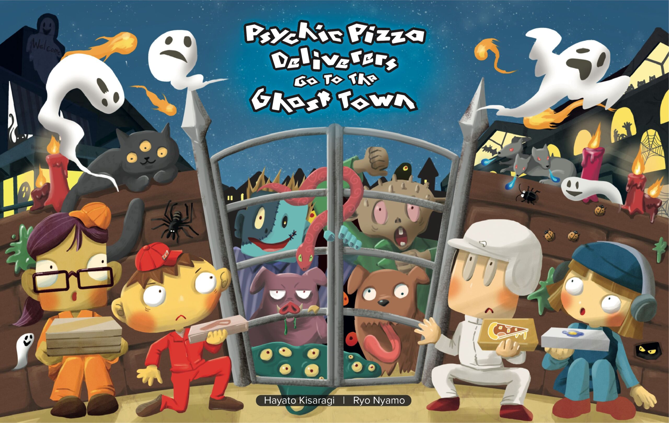 Psychic Pizza Deliverers Go to the Ghost Town
